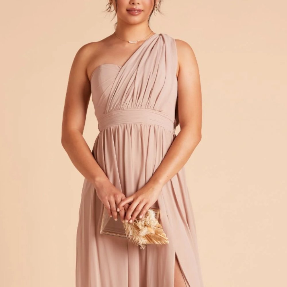 Birdy Grey Grace Convertible Dress - Chiffon Taupe - S
